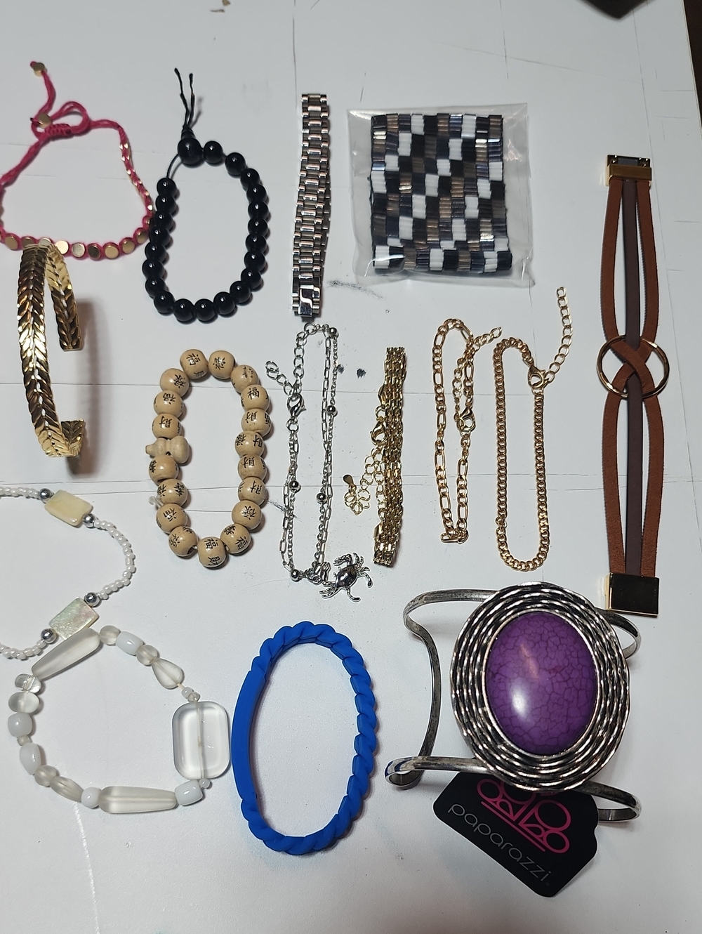 15 Bracelets. Mark Jacobs, PLUNDER. Paparazzi.